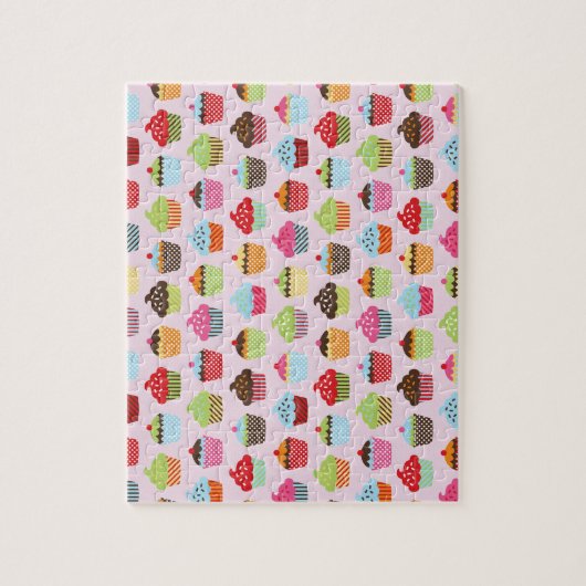 Niedliche Cupcakes Puzzle (Vertikal)