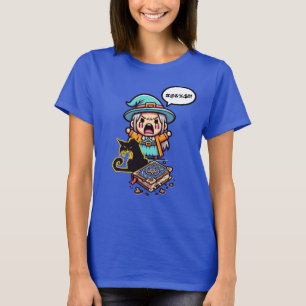 Niedliche Cursing-Hexe T-Shirt