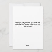 Niedliche Custom Best Hund Mama Karte (Rückseite)