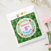 Niedliche Custom Ladybug & Leaf 5. Geburtstag Geschenktütchen (Versiegelt)