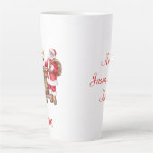 Niedliche Custom Mama Watercolor Weihnachten Milchtasse (Vorderseite)