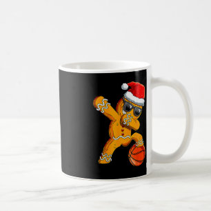 Niedliche Dabbing Weihnachten Gingerbret Cool Bask Kaffeetasse