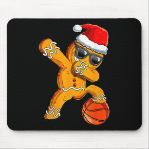 Niedliche Dabbing Weihnachten Gingerbret Cool Bysk Mousepad