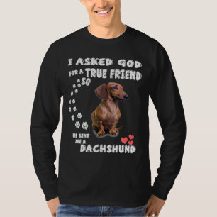 Niedliche Dackel Dackel Girl Dackel Mama T-Shirt
