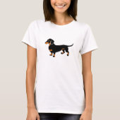 Niedliche Dackel - Dackel Hund T-Shirt (Vorderseite)