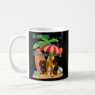 Niedliche Dackel Dackel Hunde Stille ist verdächti Kaffeetasse
