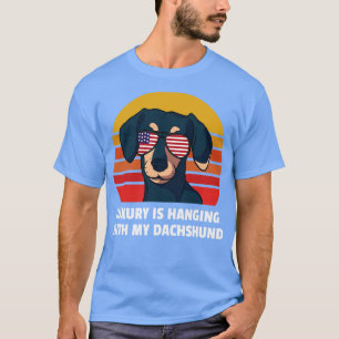 Niedliche Dackel Design Weiner Dog T-Shirt