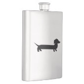 Niedliche Dackel Flachmann (Rechts)