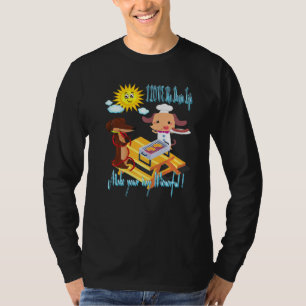 Niedliche Dackel Funny Dackel Hund machen Ihren Ta T-Shirt