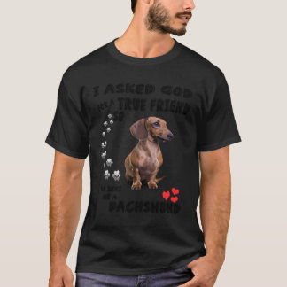 Niedliche Dackel Geschenk Dackel Würstchen Dog Lov T-Shirt