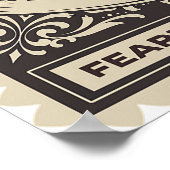 Niedliche Dackel Gitarre spielen Poster (Ecke)