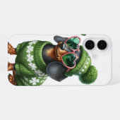 NIEDLICHE DACKEL HUNDE IN IRISCHEN KLEIDEN iPhone 16 HÜLLE (Rückseite (Horizontal))