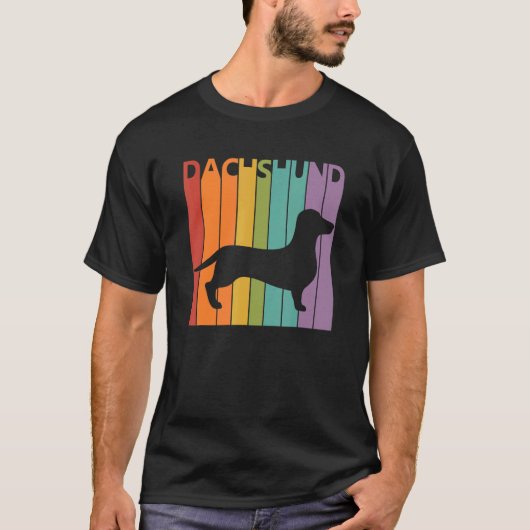 Niedliche Dackel Hundebesitzer T-Shirt (Vorderseite)