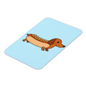 Niedliche Dackel Magnet (Linke Seite)