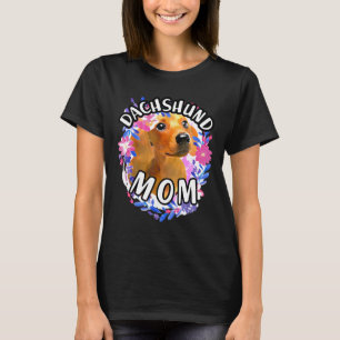 Niedliche Dackel Mama Dackel Dackel Dog Owner Gesc T-Shirt
