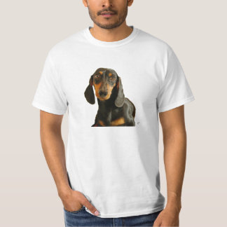 Niedliche Dackel (Miniaturbrown kurzhaarig) T-Shirt