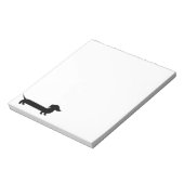 Niedliche Dackel Notizblock (Rotiert)