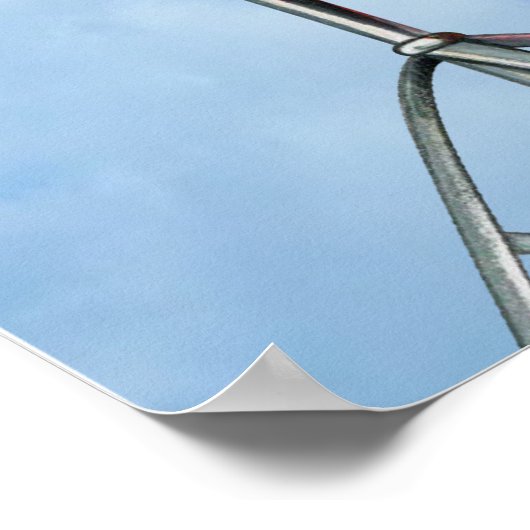 Niedliche Dackel Poster (Ecke)