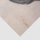 Niedliche Dackel Puppy-Dekoupage Seidenpapier (Detail)