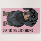 Niedliche Dackel Puzzle (Horizontal)