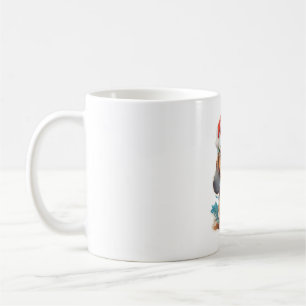 Niedliche Dackel Santa Classic T - Shirt Kaffeetasse