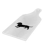 Niedliche Dackel Schneidebrett (Ecke)