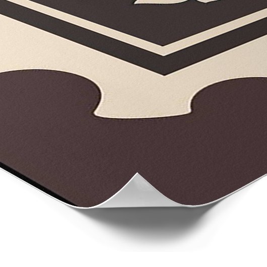 Niedliche Dackel Superhero Poster (Ecke)