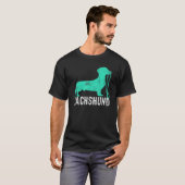 Niedliche Dackel T-Shirt (Vorne ganz)