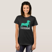 Niedliche Dackel T-Shirt (Vorne ganz)