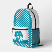 Niedliche Dackel und Polka Dots