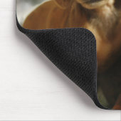 Niedliche Dackel-Welpen (Brown/Schwarzes) Mousepad (Ecke)