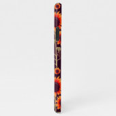 Niedliche Dackeln Der bezaubernde Sonnenblumengart iPhone Hülle (Rechte Seite)