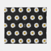Niedliche Daisy-Blume mit Namen Fleecedecke (Vorderseite (Horizontal))