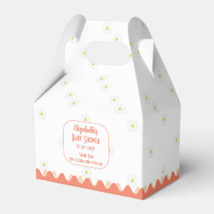 Niedliche Daisy Floral Baby Dusche Geschenkschachtel