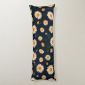 Niedliche Daisy Muster Kissen (Rückseite (Vertikal))