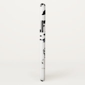 Niedliche Dalmatiner Schwarz-Weiß-Glückssträhne Case-Mate iPhone Hülle (Hinten/Rechts)