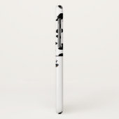 Niedliche Dalmatiner Schwarz-Weiß-Glückssträhne Case-Mate iPhone Hülle (Hinten/Links)