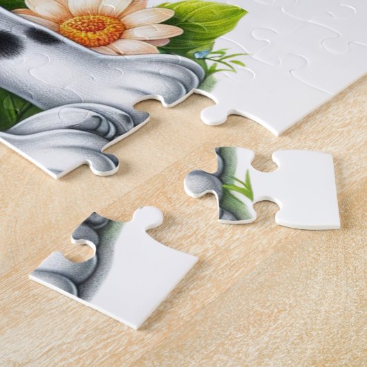 Niedliche Dalmatiner- und Schmetterlingsfreunde Puzzle (Seite)