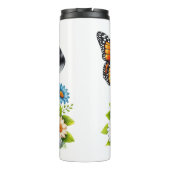 Niedliche Dalmatiner- und Schmetterlingsfreunde Thermosbecher (Rückseite)