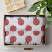 Niedliche Dame Bug Pattern Seidenpapier (Geschenk)