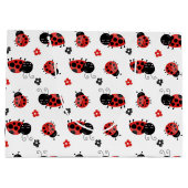 Niedliche Damendusche Große Geschenktüte (Rückseite)