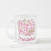 Niedliche Damenschneiderin Mattglastasse (Links)