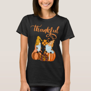 Niedliche dankbare Nomaden für Herbst oder Hallowe T-Shirt