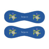 Niedliche Darstellung der Meeresschildkröte "Happy Baseball (Paneele)