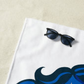 Niedliche Darstellung der Meerjungfarben Strandtuch (Beispiel)