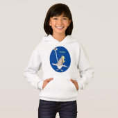 Niedliche Darstellung des Cartoon Archerfish Hoodie (Vorne ganz)