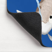 Niedliche Darstellung des Cartoon Archerfish Mousepad (Ecke)