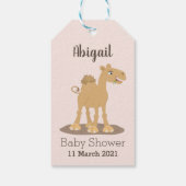 Niedliche Darstellung des Cartoon auf dem Kamel Geschenkanhänger (Rückseite)