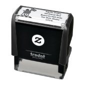 Niedliche Darstellung des Cartoon auf dem Kamel Permastempel (Produkt)