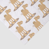 Niedliche Darstellung des Cartoon auf dem Kamel Seidenpapier (Ausschnitt)